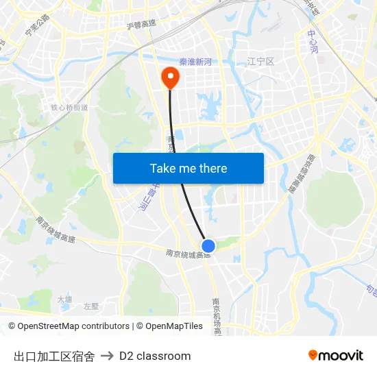 Export Processing Zone Dormitory to D2 classroom map