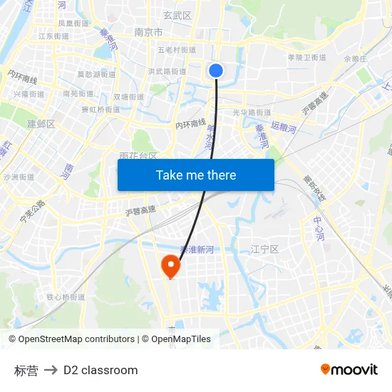 Biaoying to D2 classroom map
