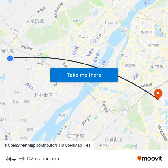 Kewu to D2 classroom map