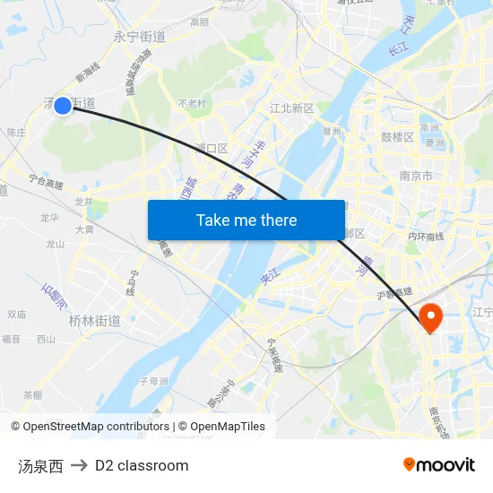 Tangquan West to D2 classroom map