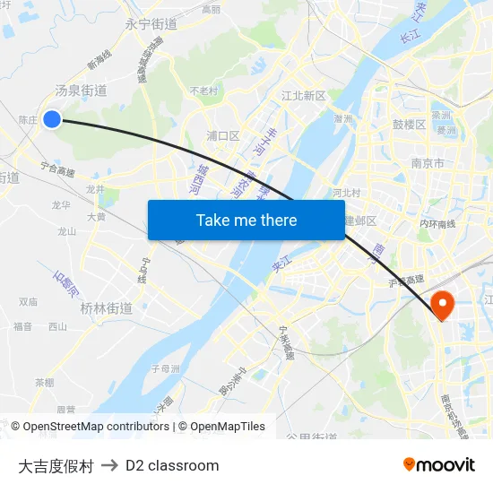 Daji Resort to D2 classroom map