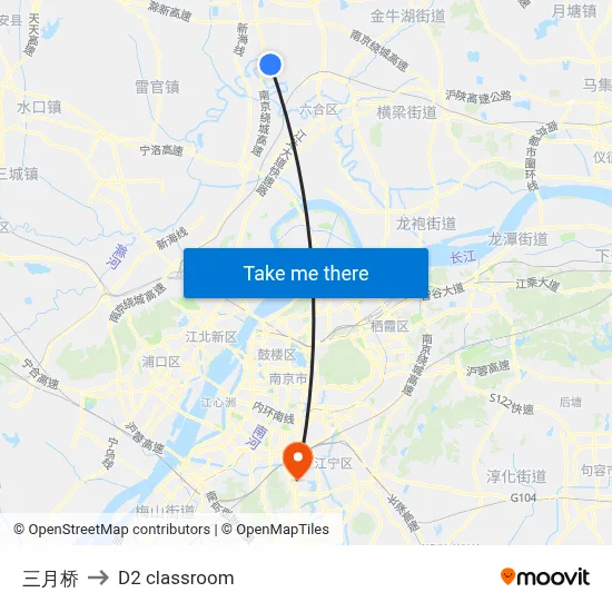 March Bridge to D2 classroom map