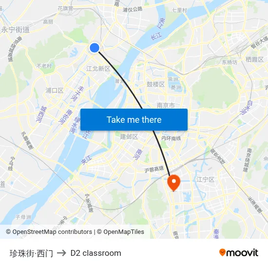 Pearl Street & West Gate to D2 classroom map