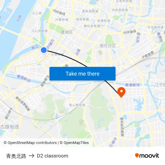 Youth Olympics North Road to D2 classroom map