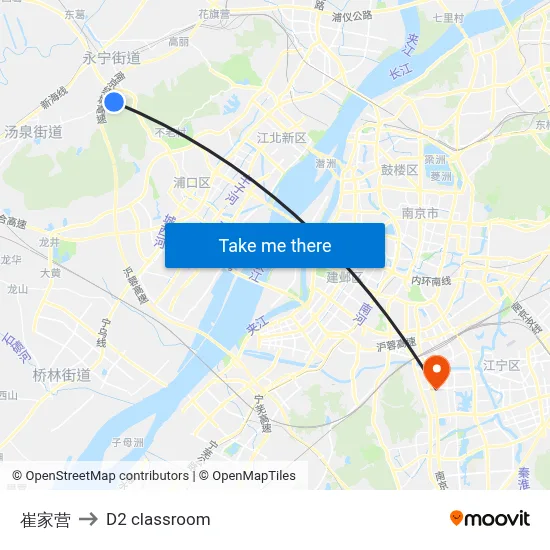 Cui Jia Ying to D2 classroom map