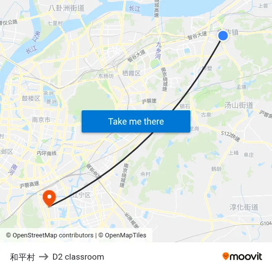 Peace Village to D2 classroom map