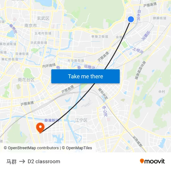 Maqun to D2 classroom map
