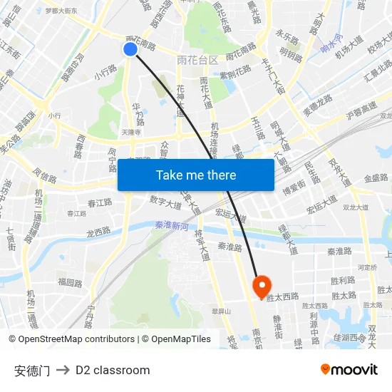 Andemen to D2 classroom map