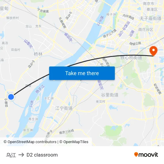 Wujiang to D2 classroom map