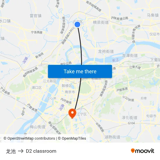 Longchi to D2 classroom map
