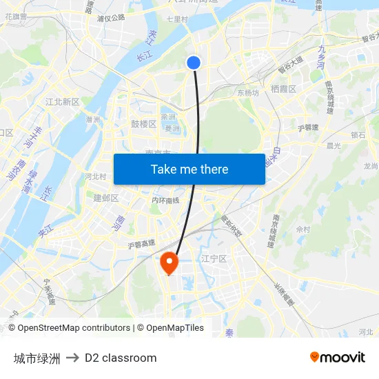 City Oasis to D2 classroom map
