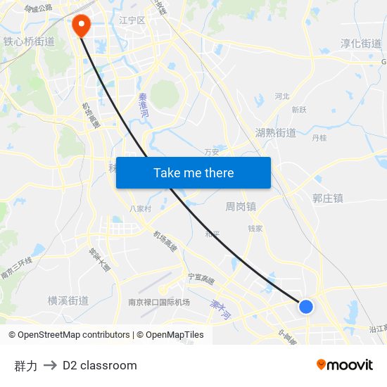 群力 to D2 classroom map