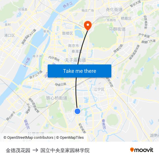 金德茂花园 to 国立中央皇家园林学院 map