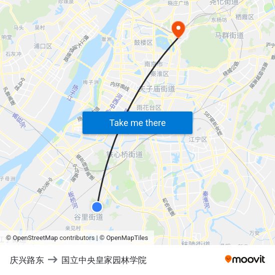 庆兴路东 to 国立中央皇家园林学院 map