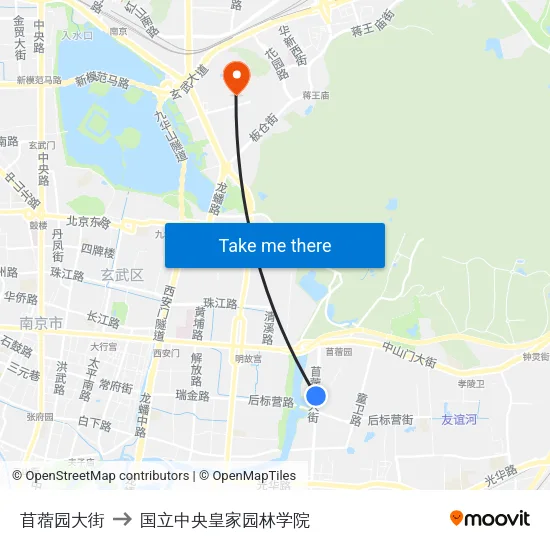 苜蓿园大街 to 国立中央皇家园林学院 map