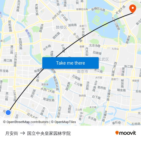 月安街 to 国立中央皇家园林学院 map