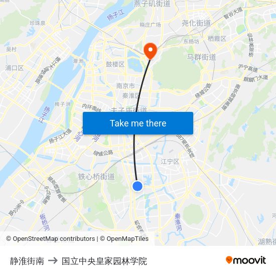 静淮街南 to 国立中央皇家园林学院 map