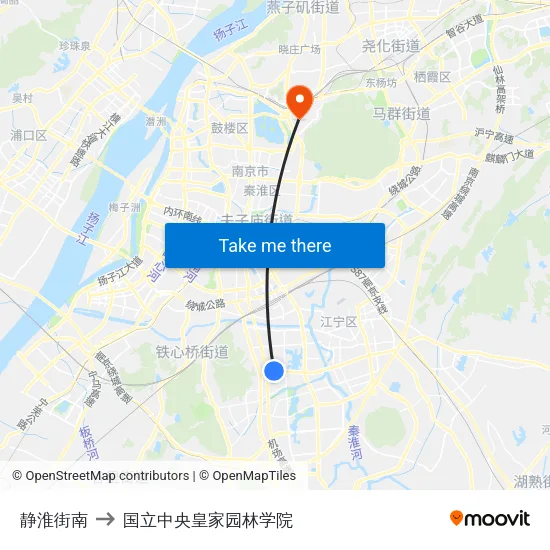 静淮街南 to 国立中央皇家园林学院 map