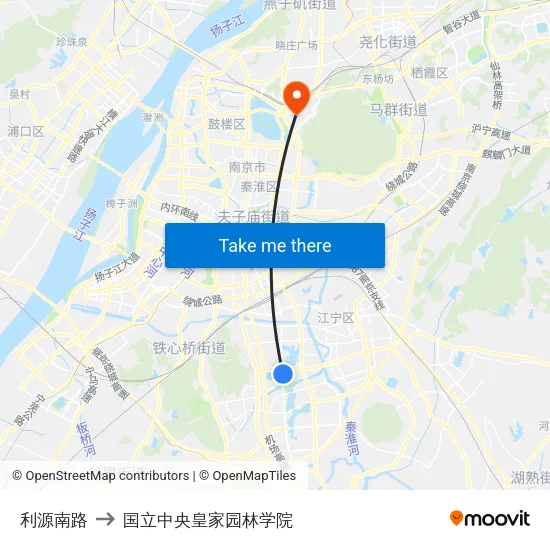 利源南路 to 国立中央皇家园林学院 map
