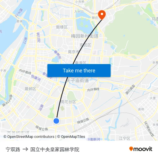 宁双路 to 国立中央皇家园林学院 map