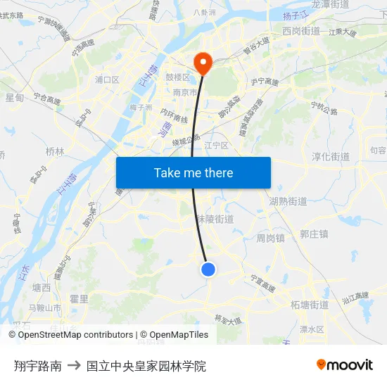 翔宇路南 to 国立中央皇家园林学院 map