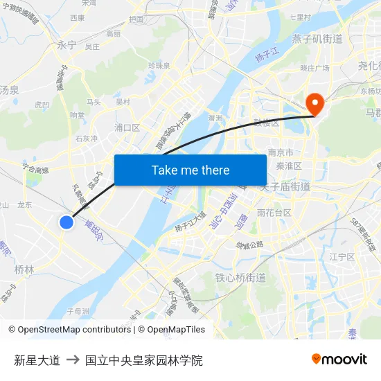 新星大道 to 国立中央皇家园林学院 map