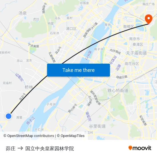 茆庄 to 国立中央皇家园林学院 map