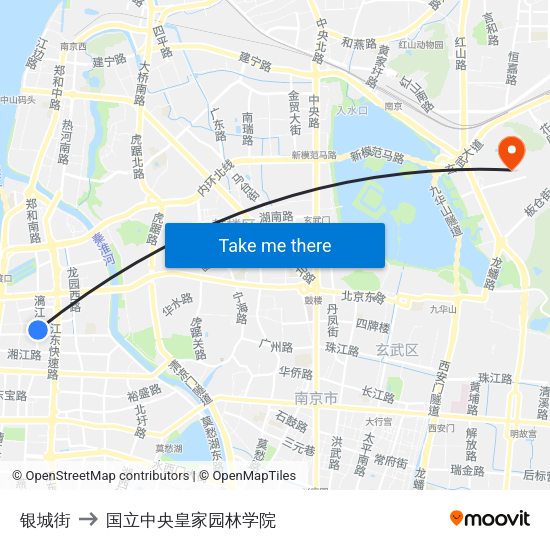 银城街 to 国立中央皇家园林学院 map