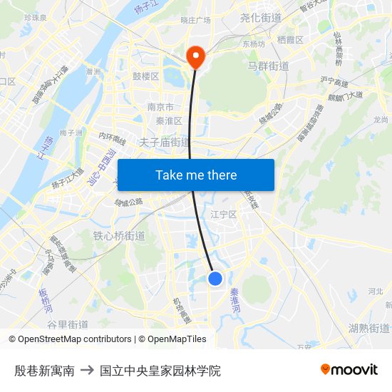 殷巷新寓南 to 国立中央皇家园林学院 map