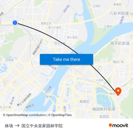 林场 to 国立中央皇家园林学院 map