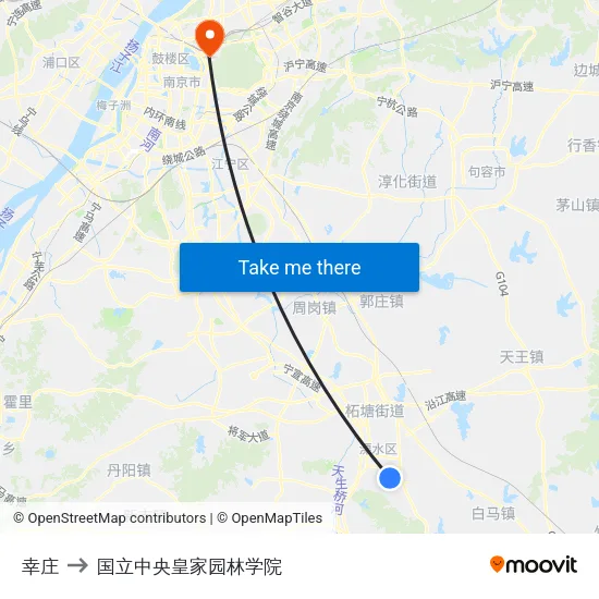 幸庄 to 国立中央皇家园林学院 map