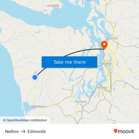 Neilton to Edmonds map