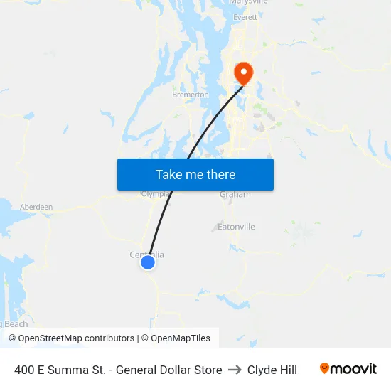 400 E Summa St. - General Dollar Store to Clyde Hill map