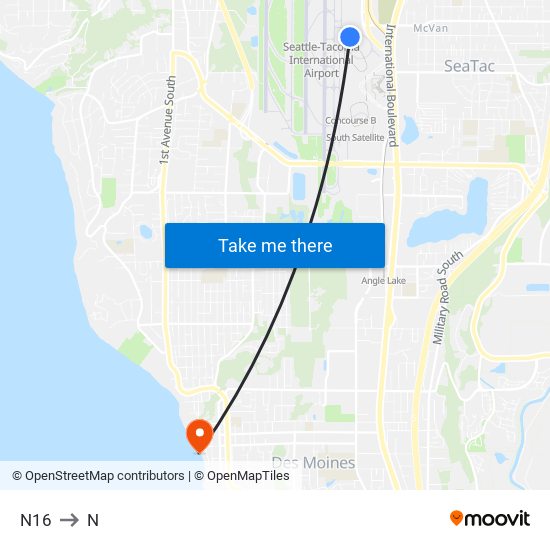 N16 to N map