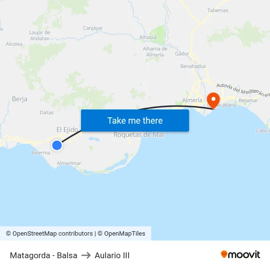 Matagorda - Balsa to Aulario III map