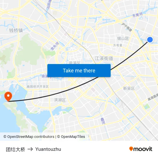 Unity Bridge to Yuantouzhu map