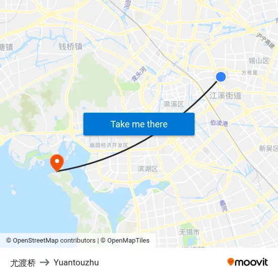 You Bridge to Yuantouzhu map