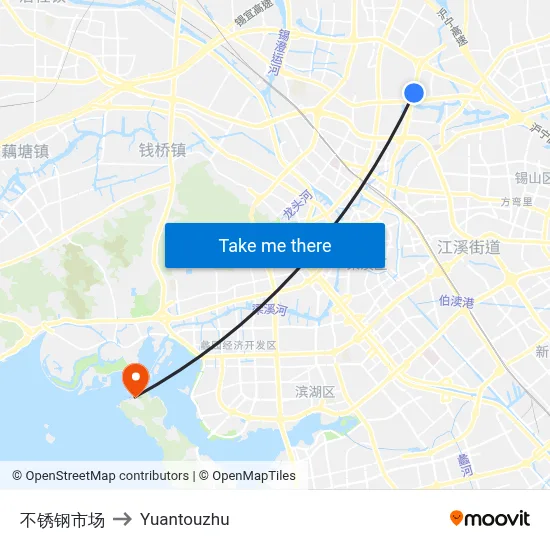 Stainless Steel Market to Yuantouzhu map