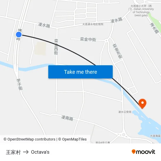 Wang Family Village to Octava's map