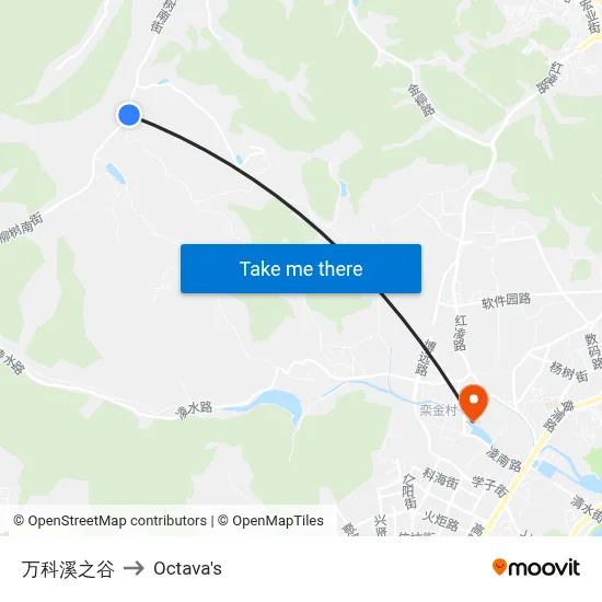 Vanke Valley to Octava's map