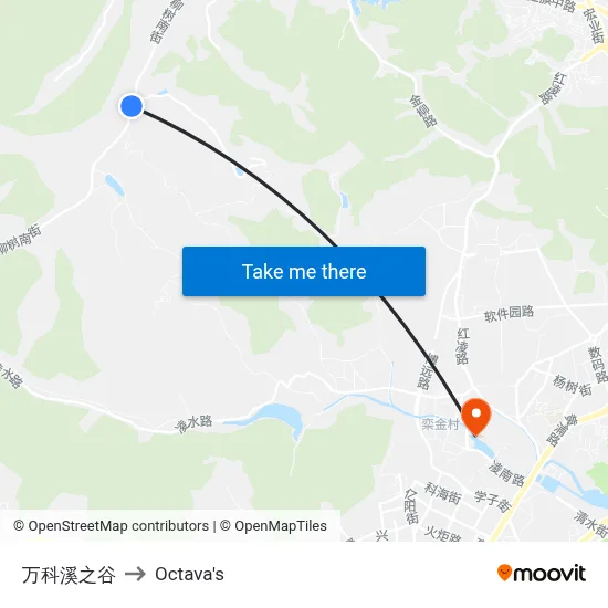 Vanke Valley to Octava's map