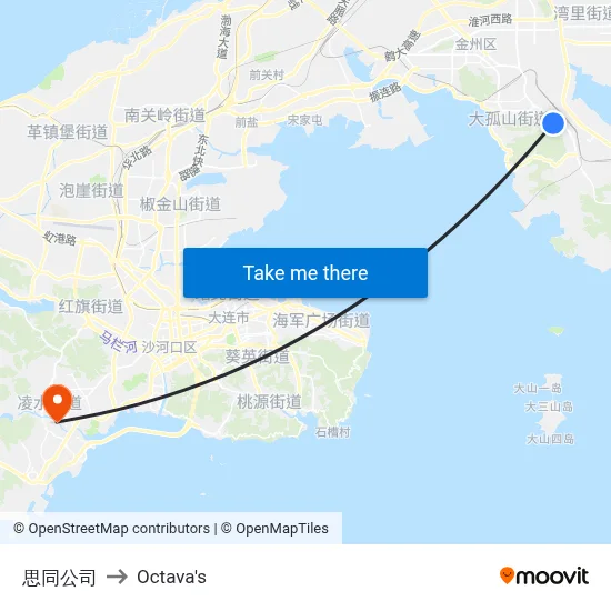 Sitong Company to Octava's map