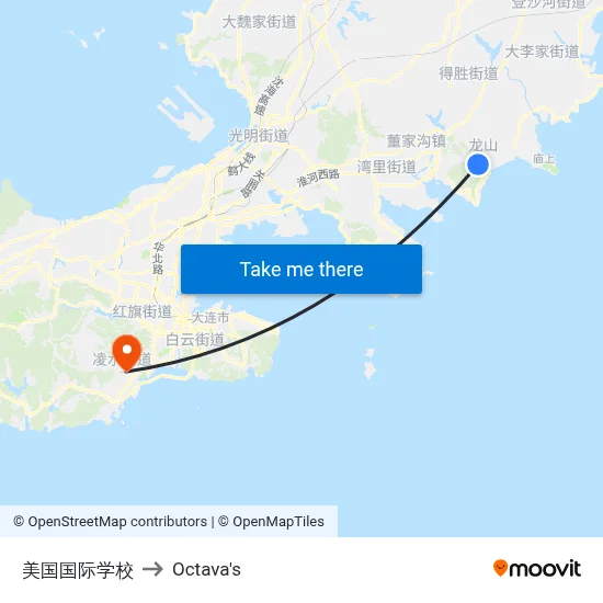 American International School to Octava's map