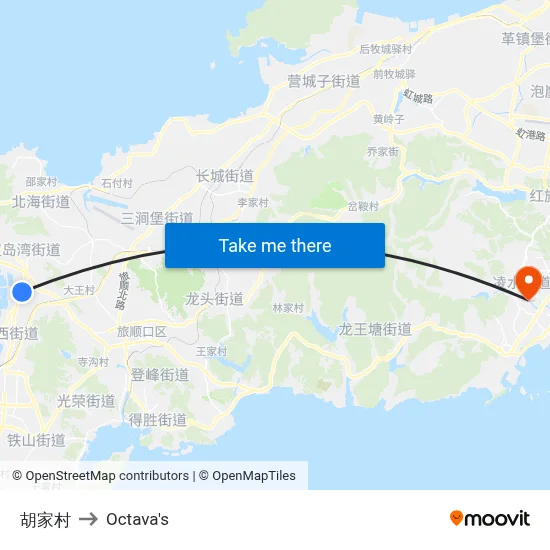 Hu Family Village to Octava's map
