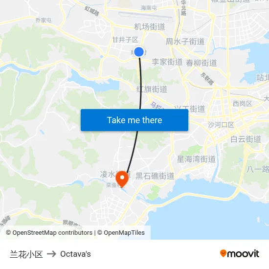Lanhua Residential Complex to Octava's map