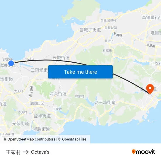 Wang Family Village to Octava's map