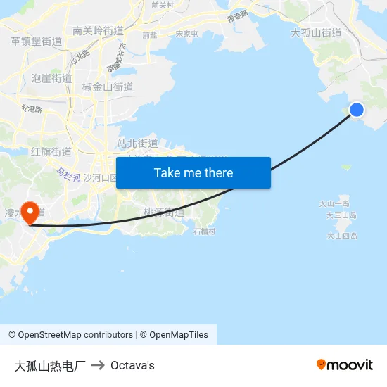 Dagushan Power Plant to Octava's map