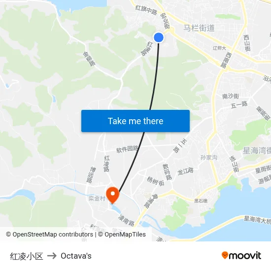 Hongling Complex to Octava's map