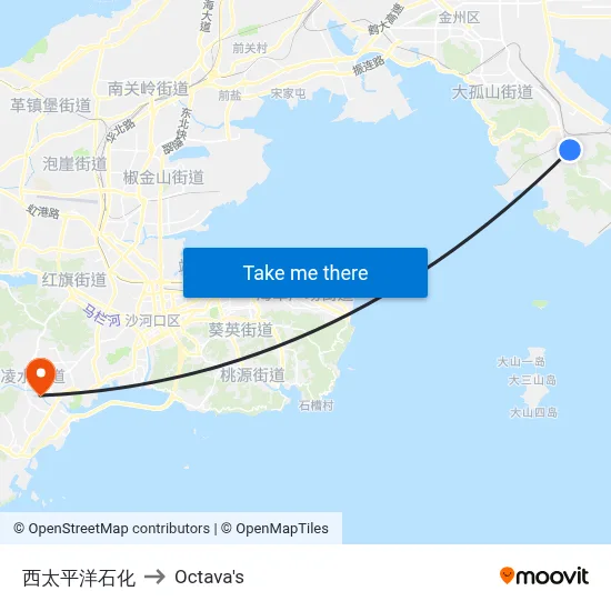 West Pacific Petrochemical to Octava's map