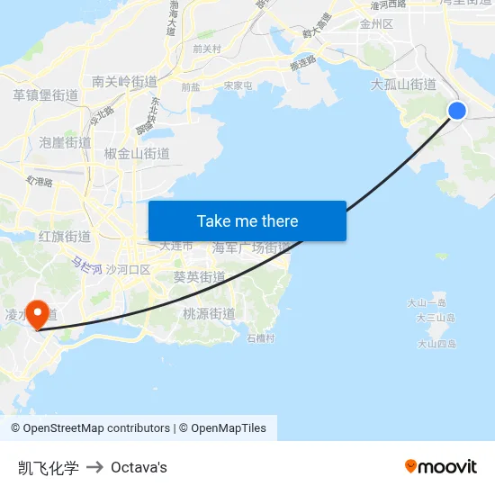 Kaifei Chemical to Octava's map